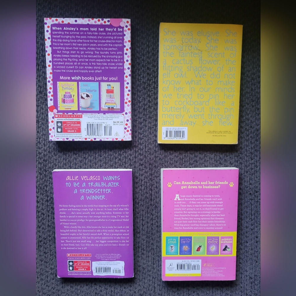 Pre teen / Teen Book Bundle 4 pk !! - Picture 2 of 9